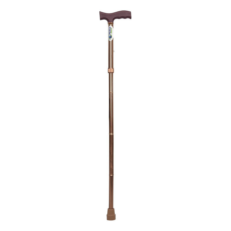 Baston Plegable Con Altura Ajustable Marca Medical Store