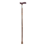 Baston Plegable Con Altura Ajustable Marca Medical Store