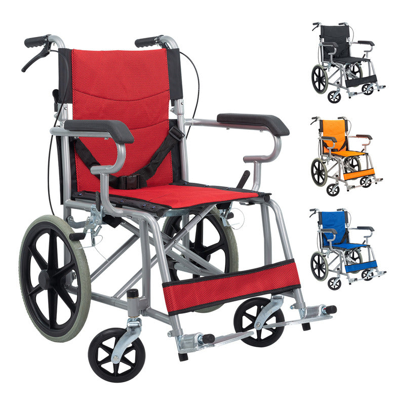 Silla De Ruedas De Lujo Plegable Compacta Todo Terreno Ms