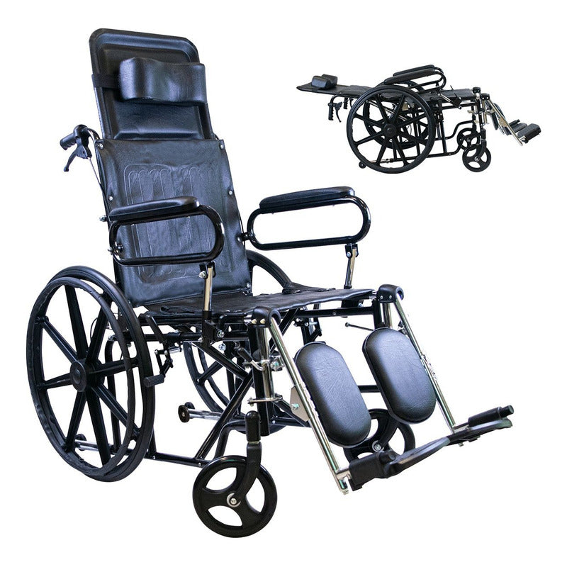 Silla De Ruedas Reclinable Marca Medical Store Envio Gratis