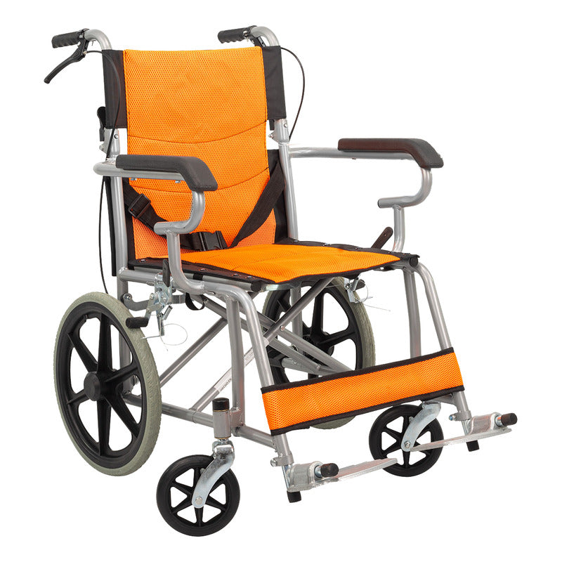 Silla De Ruedas De Lujo Plegable Compacta Todo Terreno Ms