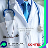 Estetoscopio de Campana Sencilla para Adulto Acústico de Lujo Aleación Metálica Libre de Látex y PVC Resistente