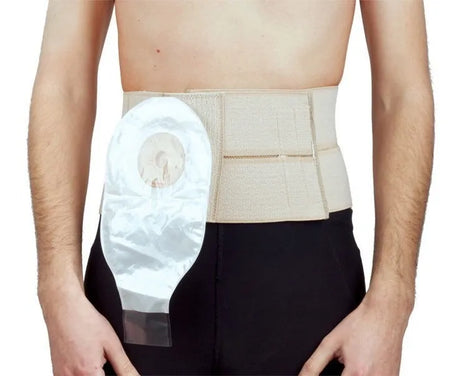 Faja Cinturón Para Colostomia Ajustabl Con Orificio Blunding