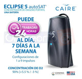 Concentrador de Oxígeno Portátil Sequal Eclipse Hibrido 1 bateria