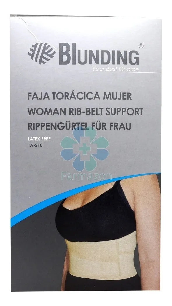 Faja Toracica Soporte Toracico Para Mujer Marca Blunding