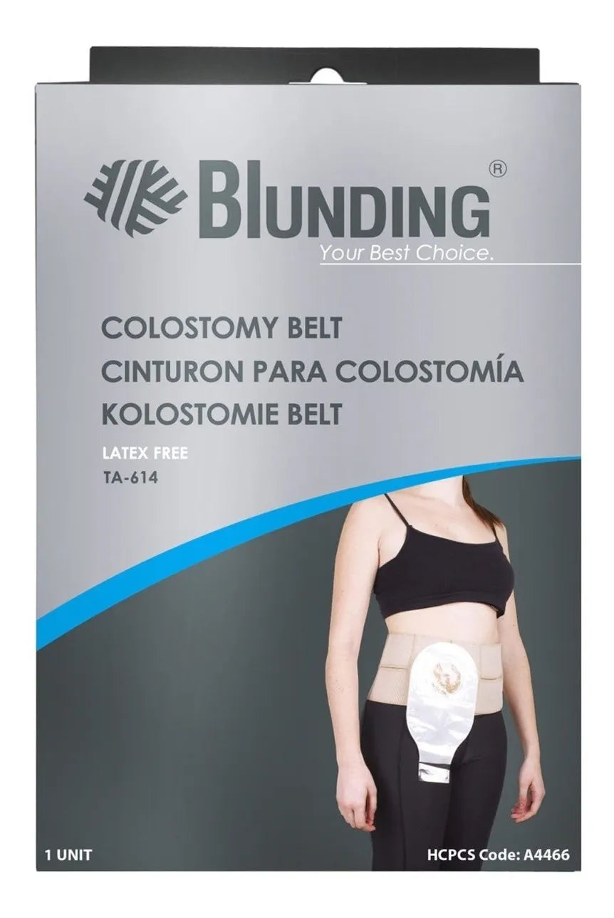 Faja Cinturón Para Colostomia Ajustabl Con Orificio Blunding