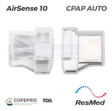 CPAP Automático ResMed AirSense 10 AutoSet con Humidificador Integrado para Tratamiento de Apnea del Sueño y Ronquidos