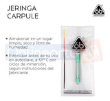Jeringa Dental Carpule Profesional para Anestesia Inoxidable Reutilizable Esterilizable en Autoclave Uso Odontológico y Procedimientos Clínicos