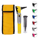 Otoscopio Medico Estudiante Con Estuche Espéculos y Lupa 3x para Consultorio