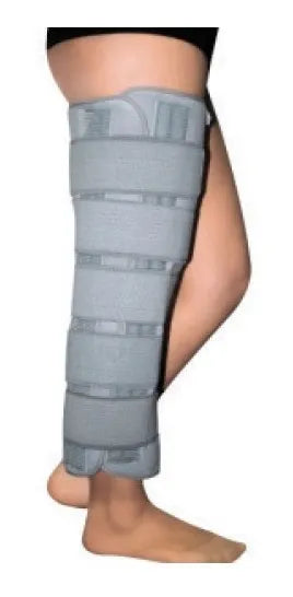 Férula Inmovilizador De Rodilla Ajustable De Lujo Marca Blunding Talla Chica 40-50cm