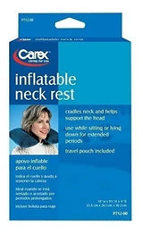 Almohada Cojin Inflable Cuello Relajante Viaje Marca Carex