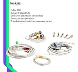 Compatible con sistemas centrales de monitorización. Permite almacenar e imprimir datos de tendencia, facilitando el análisis y seguimiento clínico del paciente.