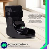 Bota Inmovilizadora Tobillo Walker Corta Medical Store Diseño Ambidiestro Antiderrapante y Soporte Lateral de Alta Densidad Soporte Firme y Plantilla Perforada