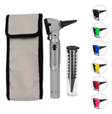 Otoscopio Medico Estudiante Con Estuche Espéculos y Lupa 3x para Consultorio