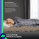 Colchón Antiescaras Antillagas de Aire Presión Alterna Prevención de Úlceras Compresor Ajustable Ultra Silencioso Diseño Ergonómico