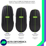Bota Inmovilizadora Tobillo Walker Corta Medical Store Diseño Ambidiestro Antiderrapante y Soporte Lateral de Alta Densidad Soporte Firme y Plantilla Perforada