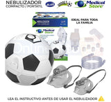 Nebulizador Médico Portátil Silencioso Mascarillas Adulto E Infantil Libre De Látex Balón