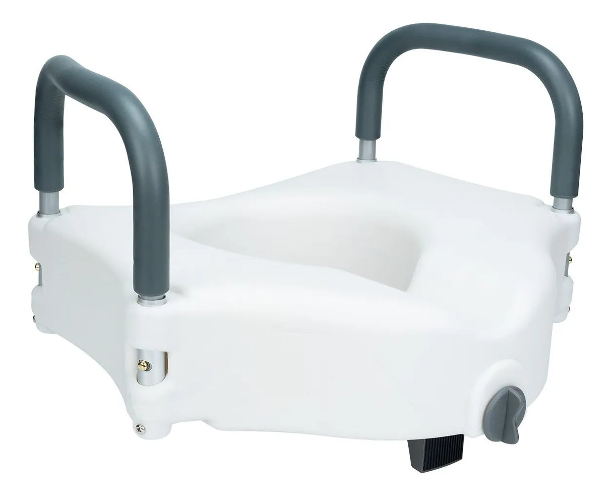 Aumento Asiento Extensión Para Wc Baño Seguro Apoya Brazos