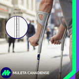 Regatón antiderrapante que proporciona mayor tracción y seguridad en distintas superficies.