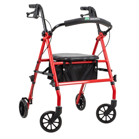 Andadera Ortopédica Rollator Adulto Plegable con Asiento