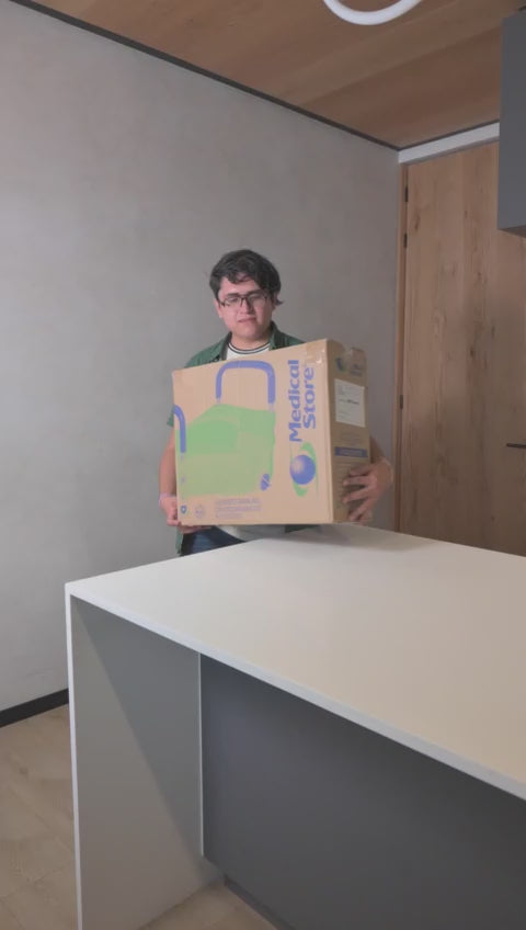 Aumento Asiento Extensión Para Wc Baño Seguro Apoya Brazos