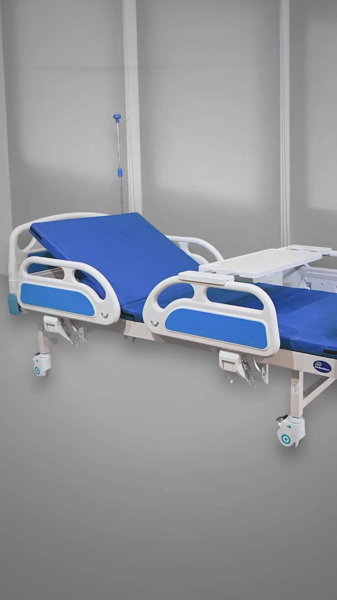 Cama Hospitalaria Eléctrica 2 Posición 2 Motores Portasuero