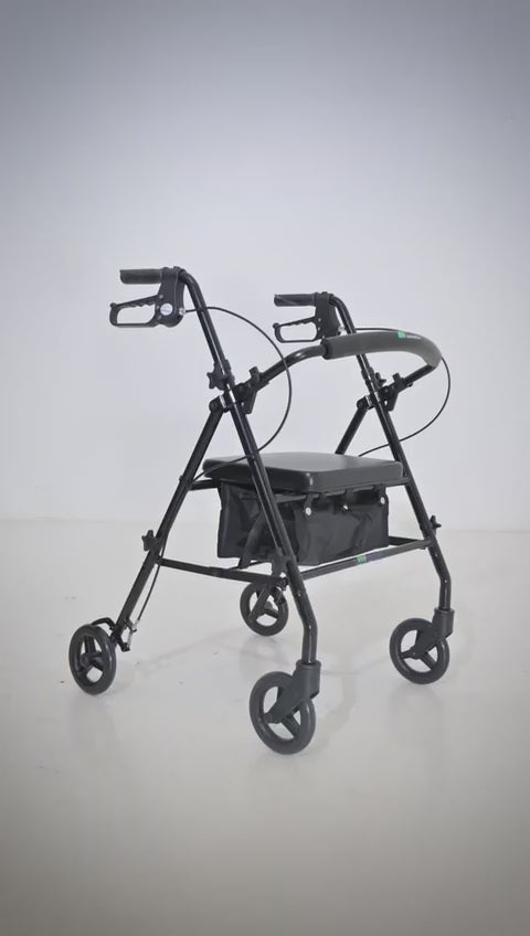 Andadera Ortopédica Rollator Asiento Silla Adulto Todoterreno